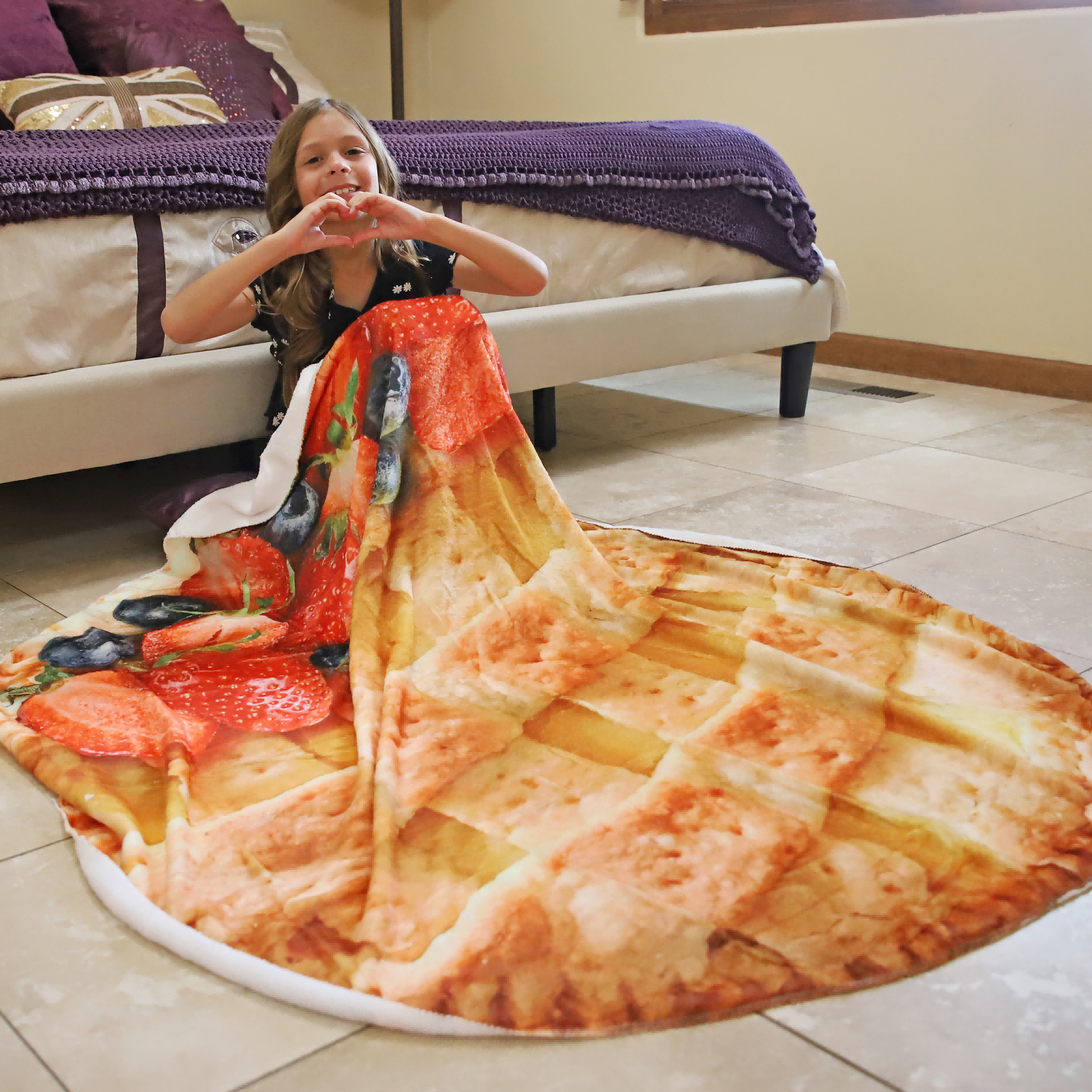 thumbnail video image 2 of Catalonia Plush Fleece Blanket Couch Throw Christmas Theme Shu Velveteen Lambswool Reversible Warm Super Soft 61” x 50“, 2 of 2