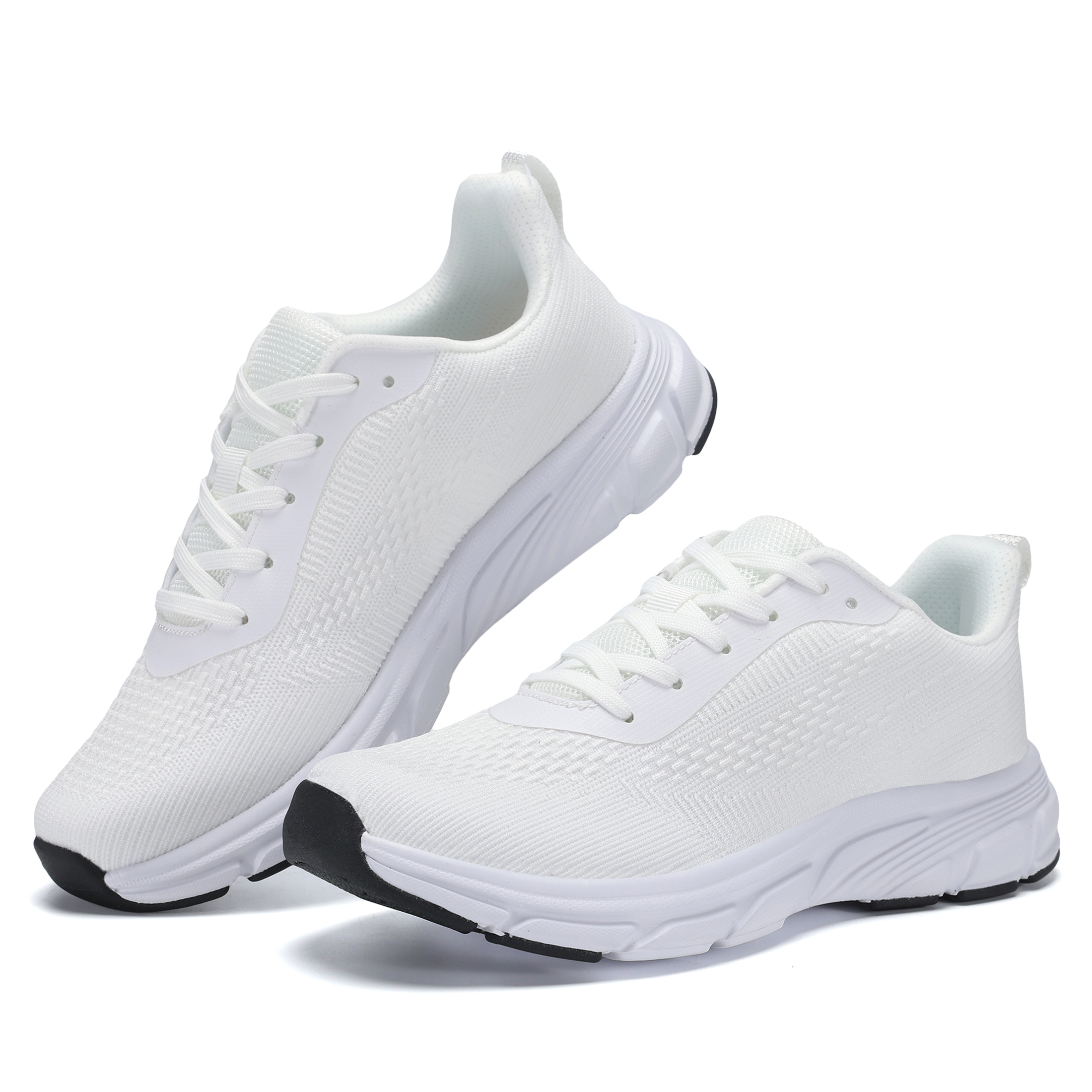 thumbnail video image 2 of Women's Lightweight Gym & Tennis Shoes, Comfort Breathable Mesh Sneakers, 2 of 7