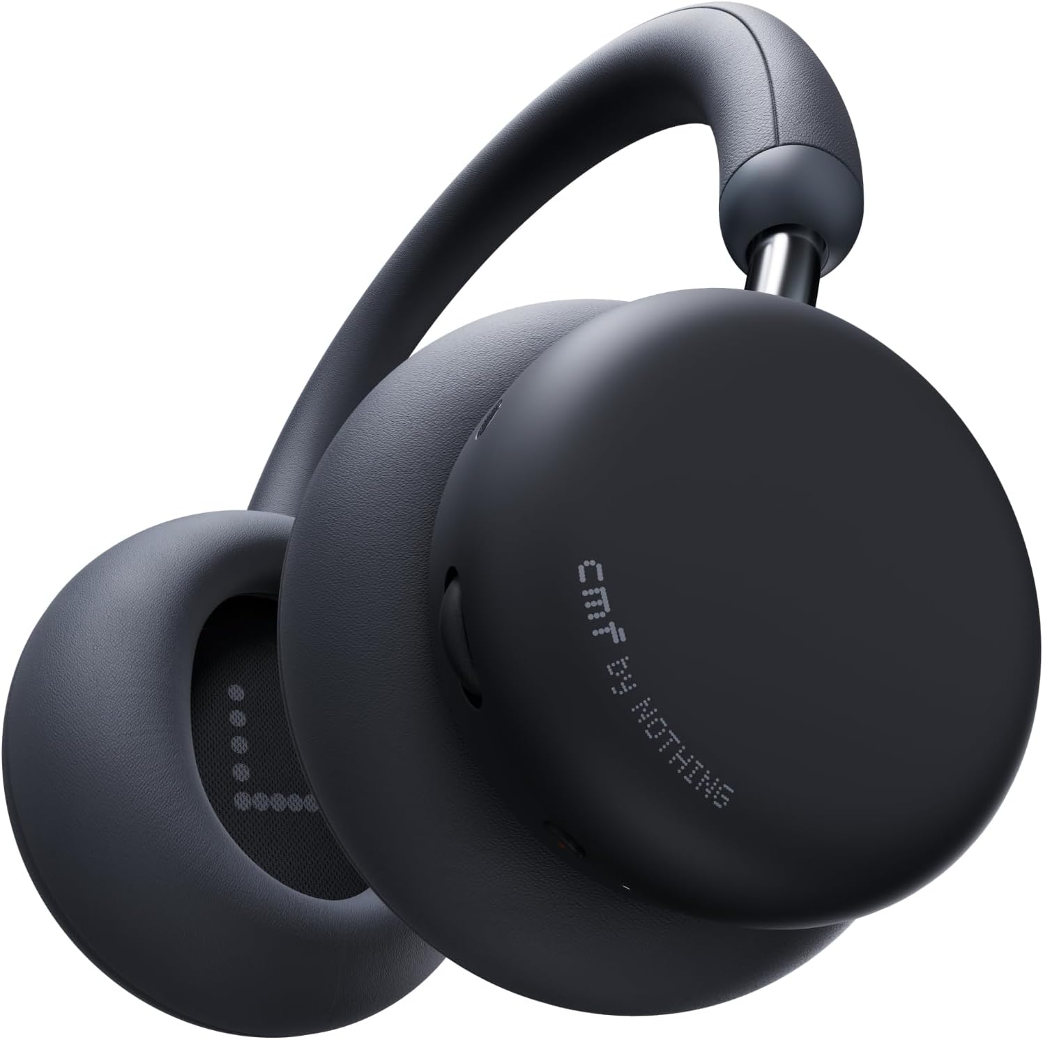 thumbnail video image 2 of CMF by Nothing Headphone Pro Active Noise Canceling Wireless Headphones Bluetooth 5.4 Over The Ear Headset, 50H ANC Playtime, Bass&Treble Slider, Custom EQ&Spatial Audio, Hi-Res LDAC, Dark Grey, 2 of 13