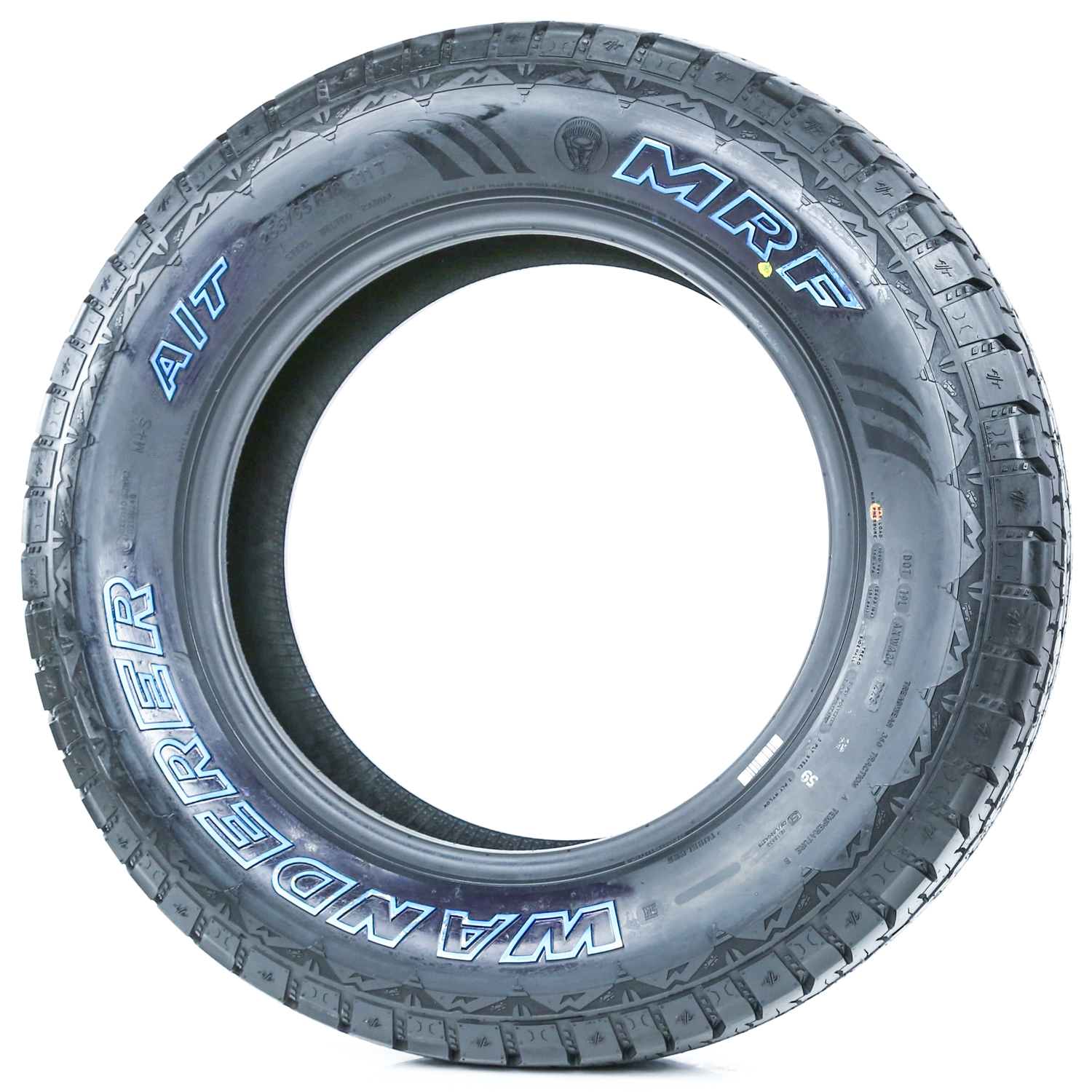 MRF Wanderer A/T A3 Tire, All Terrain, All Season, 255/65R18 111T