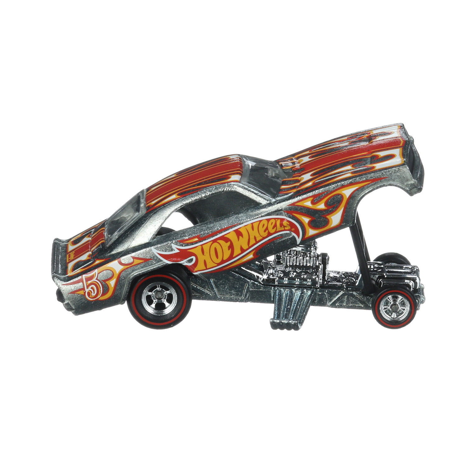 Hot Wheels '60 Charger Funny Car, Die-Cast Collectible Toy