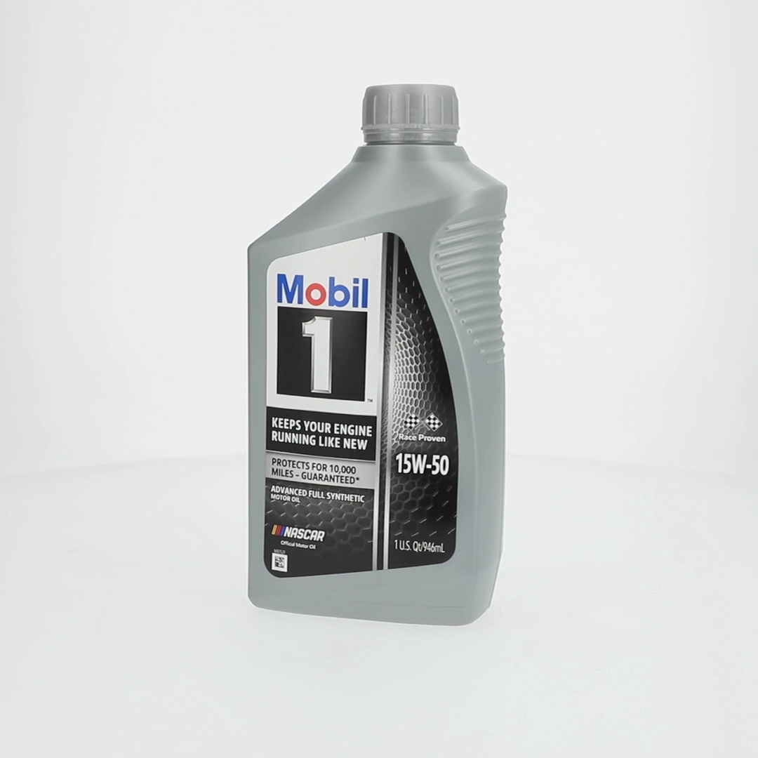Mobil 1 Advanced Full Synthetic Motor Oil 15W-50, 1 Quart