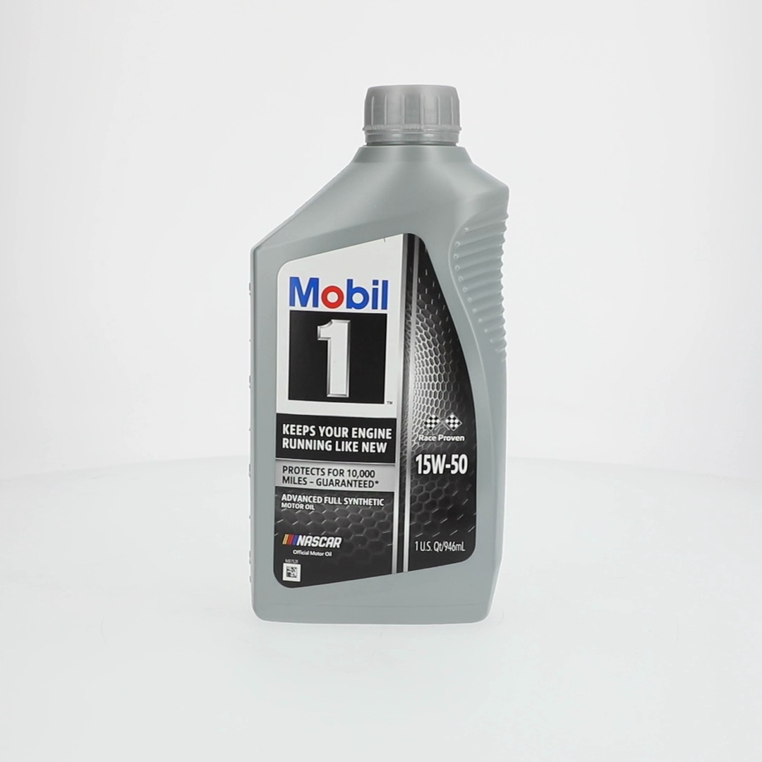 Mobil 1 Advanced Full Synthetic Motor Oil 15W-50, 1 Quart