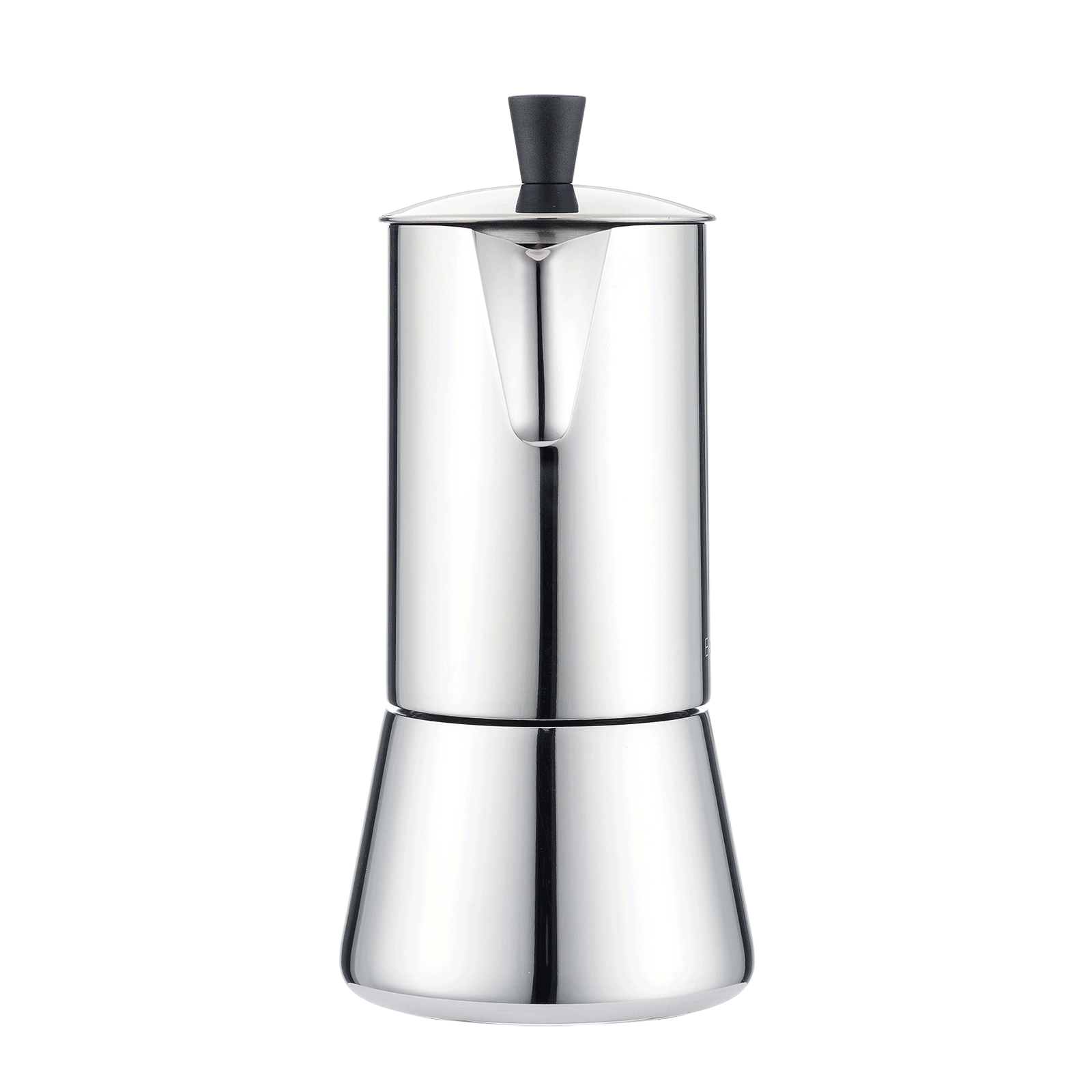 Glass Moka Pot, Washable Easy To Operate Italian Coffee Maker Heat  Resistant Stainless Steel Healthy for Café(#1)