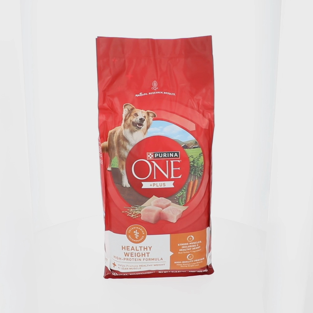 4 pack) Purina ONE Plus Healthy Weight Dog Food Dry Formula, 8 lb. -  Walmart.com