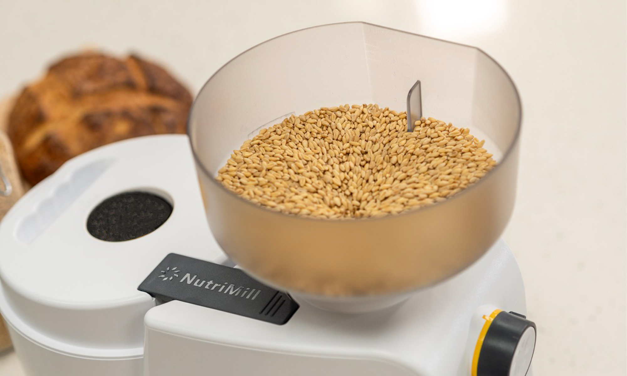 thumbnail video image 2 of NutriMill Impact Grain Mill, 2 of 8