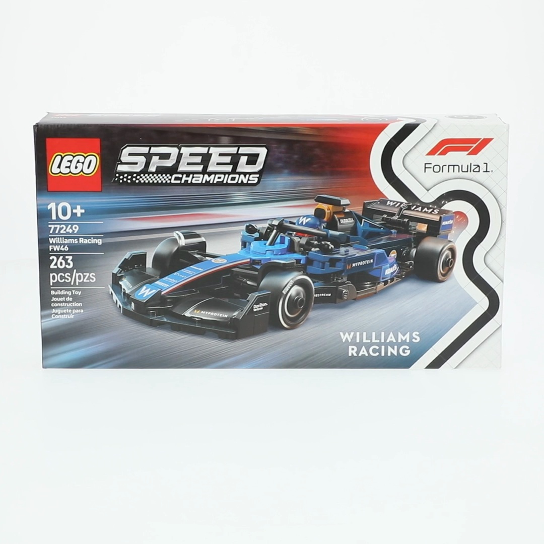 LEGO Speed Champions F1 Race Car, FW46 77249, Building Set for