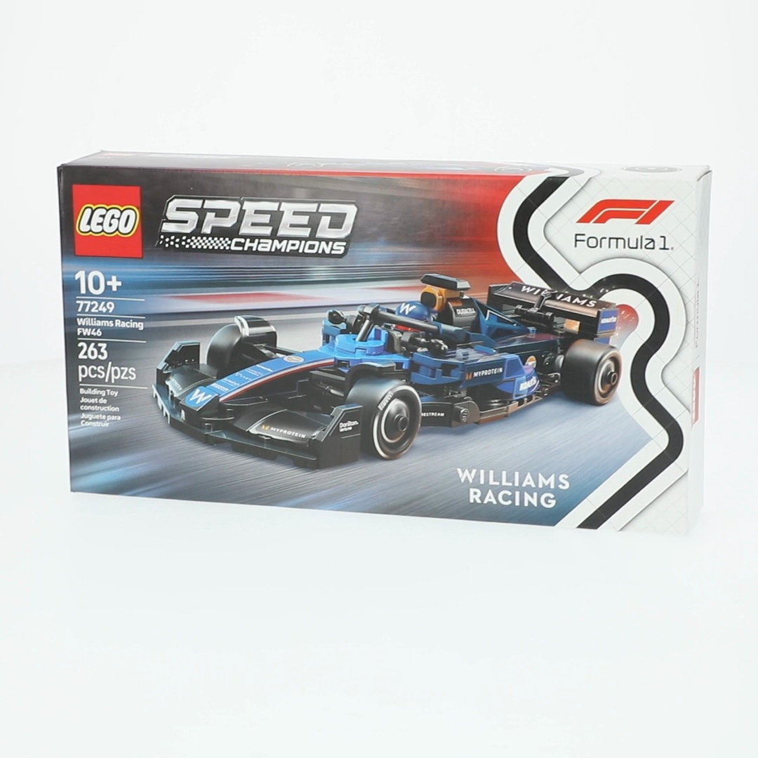 LEGO Speed Champions F1 Race Car, FW46 77249, Building Set for