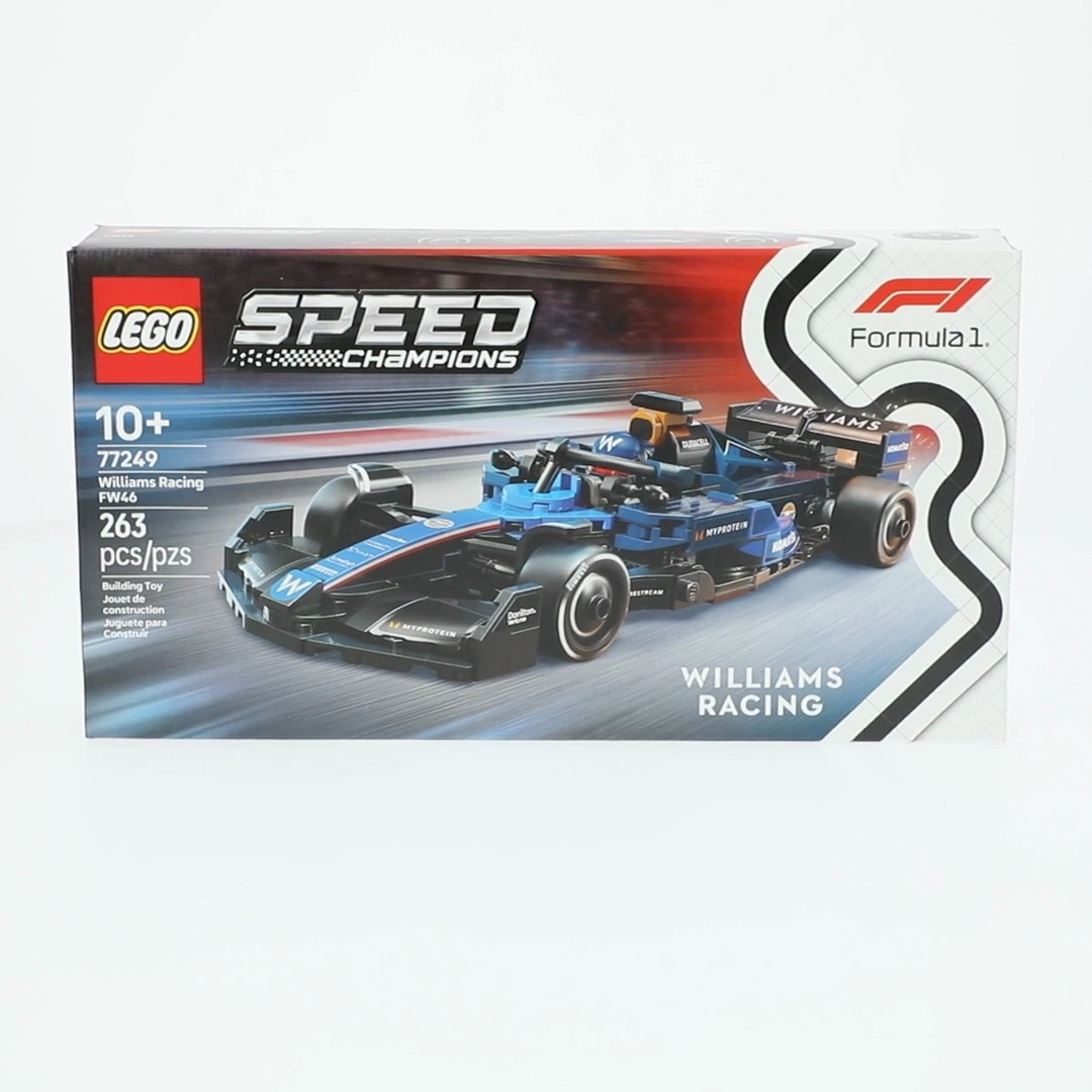 LEGO, Speed Champions Williams Racing FW46 F1 Race Car, 263 Pieces