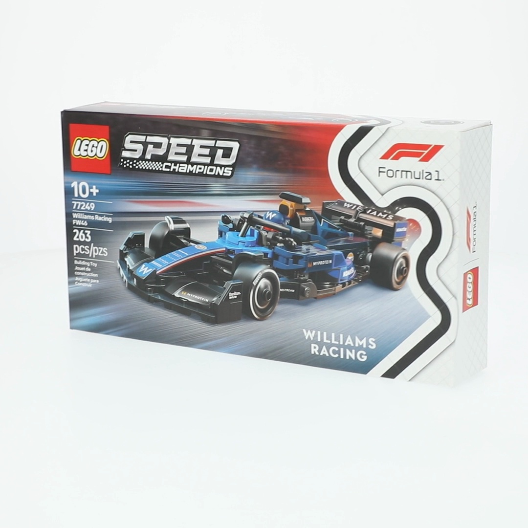 LEGO Speed Champions F1 Race Car, FW46 77249, Building Set for