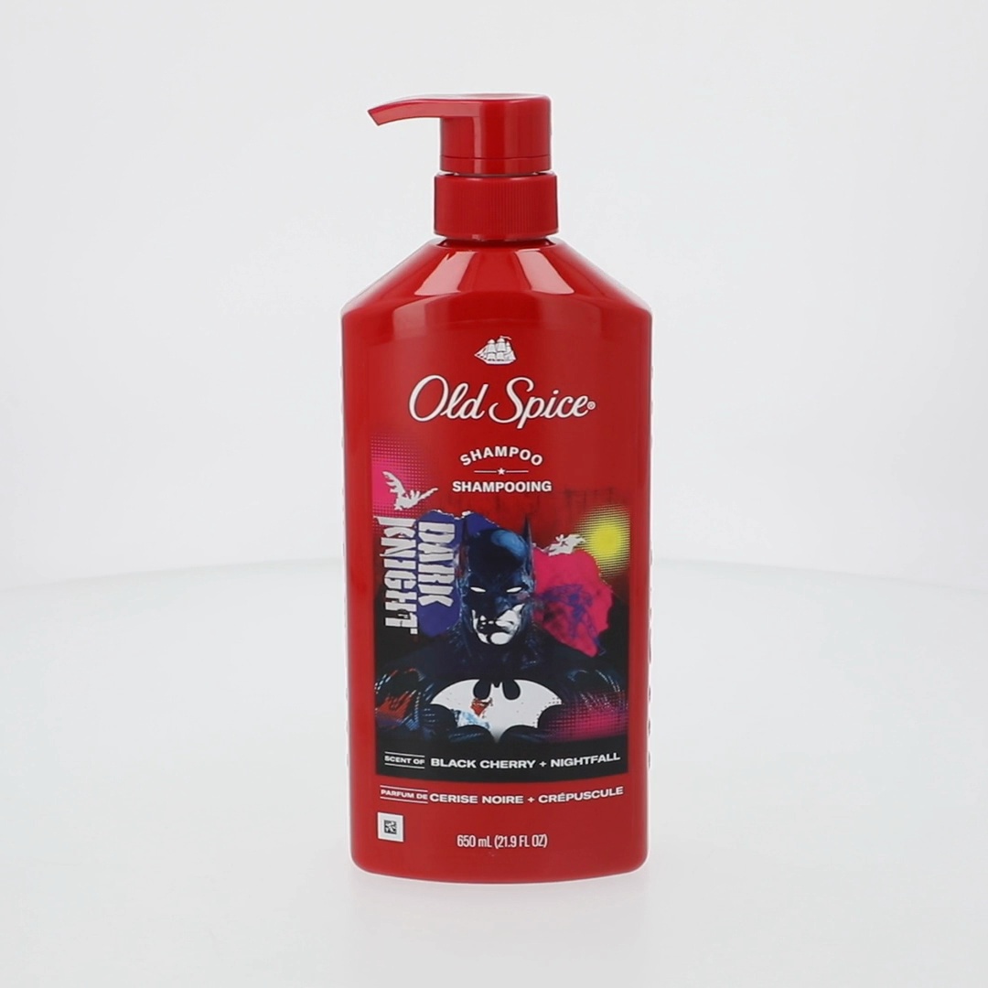 Old Spice Men's Shampoo, Batman DC Comic Collaboration, Black
