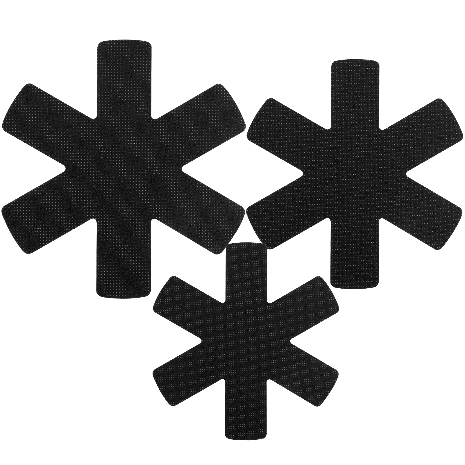 thumbnail video image 2 of Aoluguya 12 Pack Anti-Slip Felt Pan and Pot Protectors Dish Separators Dividers for Stacking and Cookware Organization, 3 Sizes 10",14",15", Black, 2 of 7