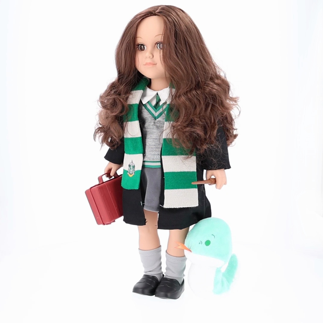My Life As Harry Potter Slytherin Posable 18-inch Doll, Brunette