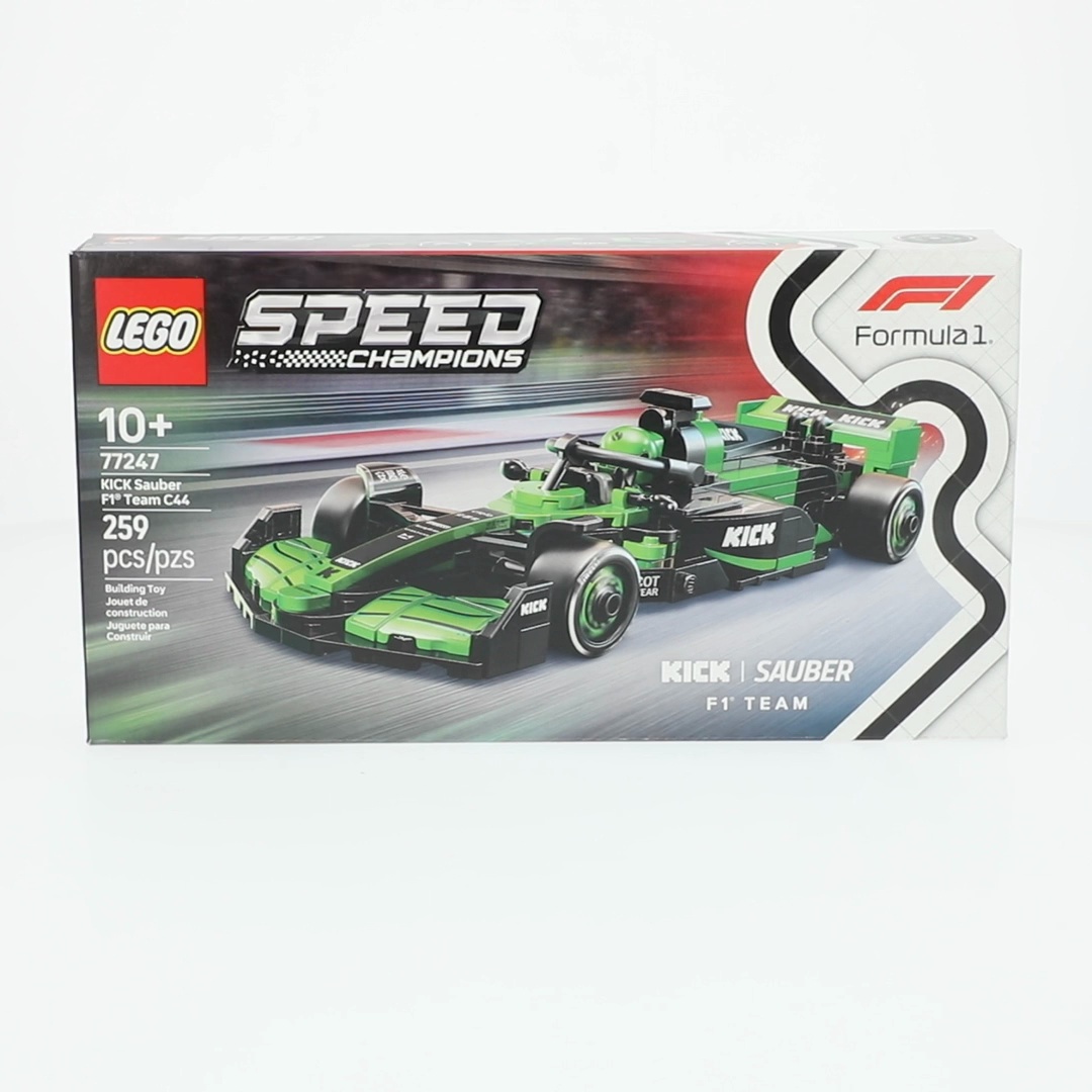 LEGO Speed Champions Sauber F1 Team C44 Race Car Building Set for
