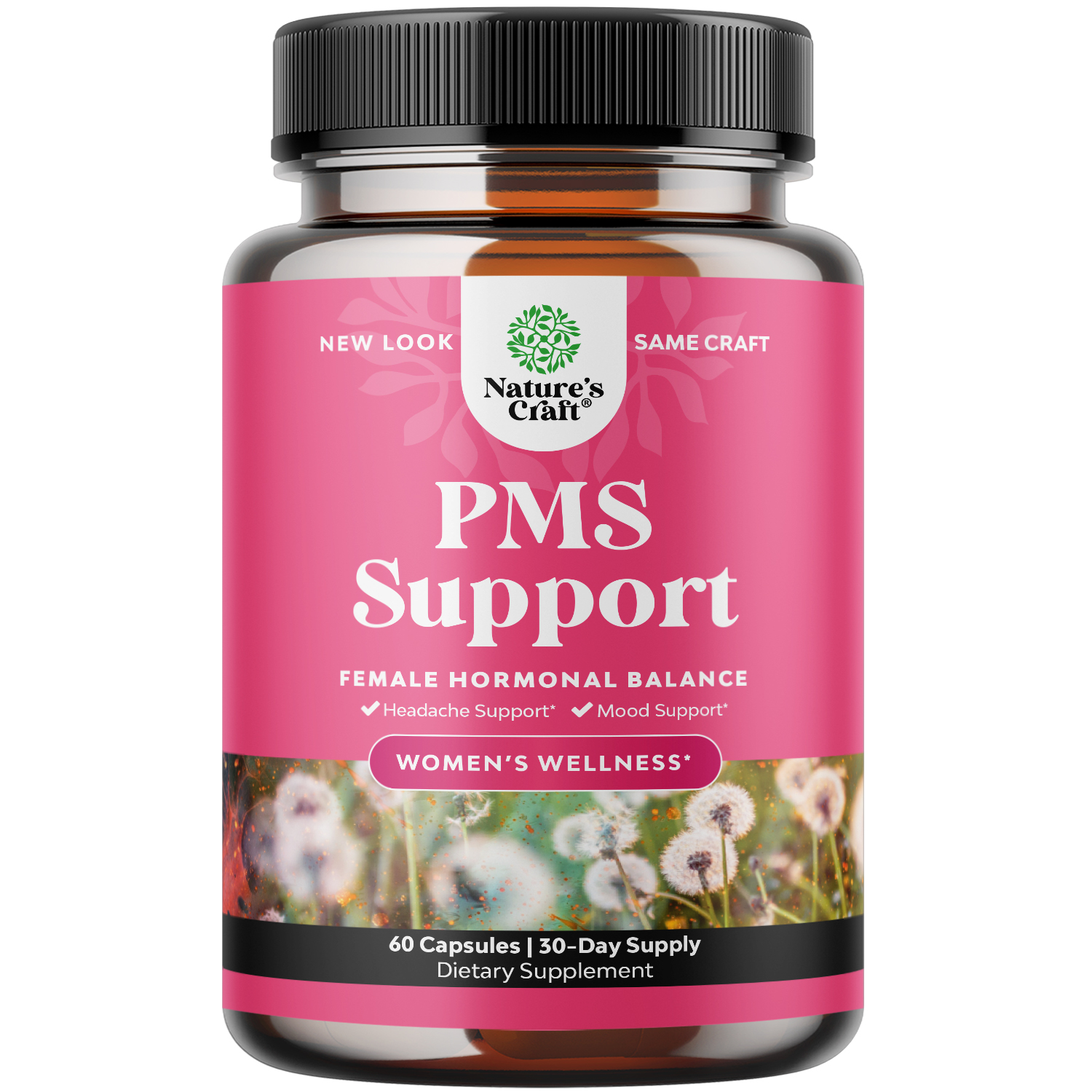 thumbnail video image 2 of Natures Craft PMS Support Supplement, Menopause Relief and Hormone Balance for Women, 60 Capsules, 2 of 9
