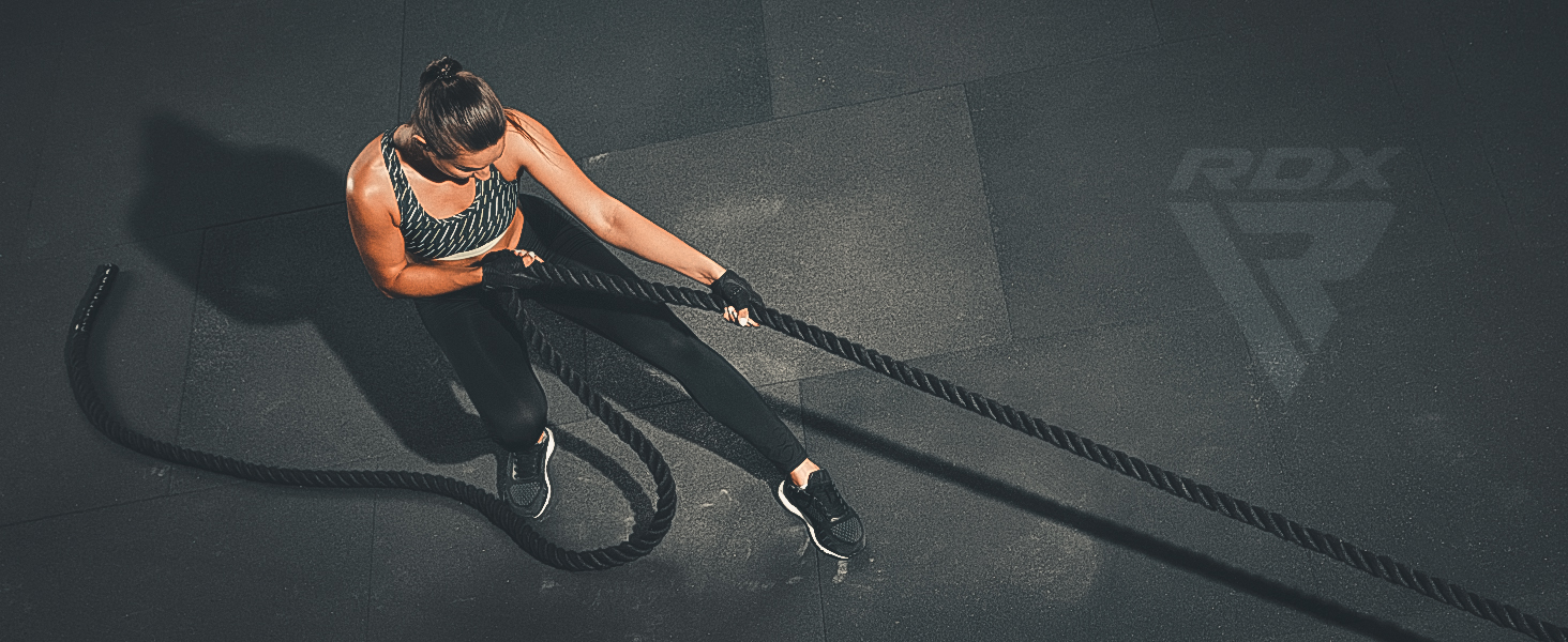 thumbnail video image 2 of RDX Weight Lifting Gloves Gym Fitness Workout, Anti Slip Padded Full Palm Protection-Ultra Ventilated Training Cycling Rowing, 2 of 9