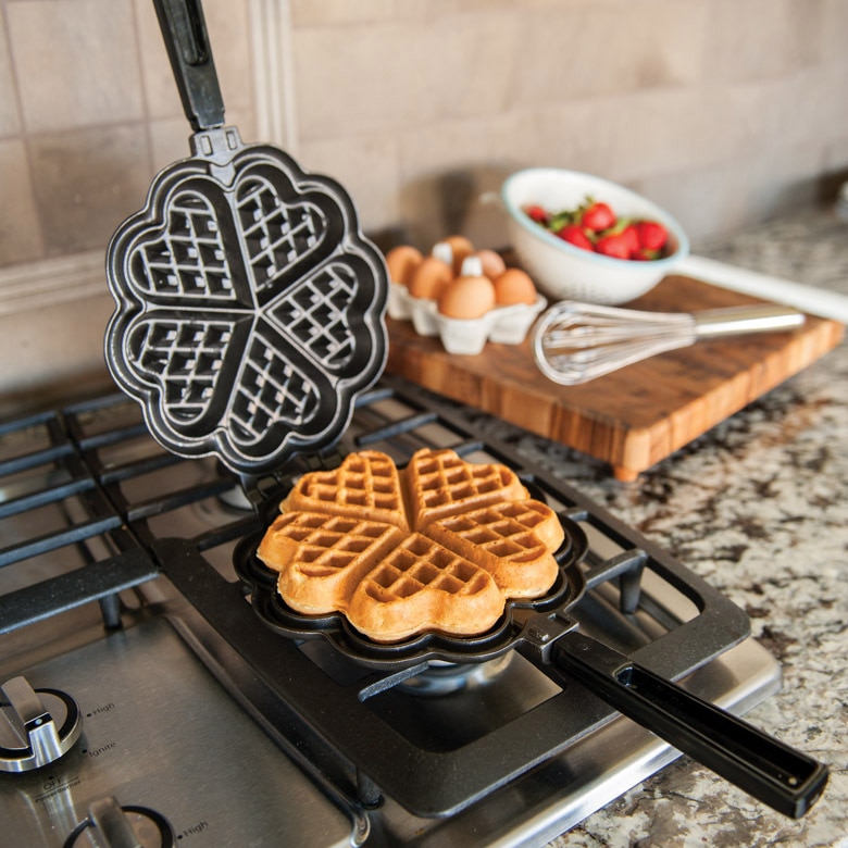 thumbnail video image 2 of Nordic Ware Sweetheart Waffler, 2 of 5