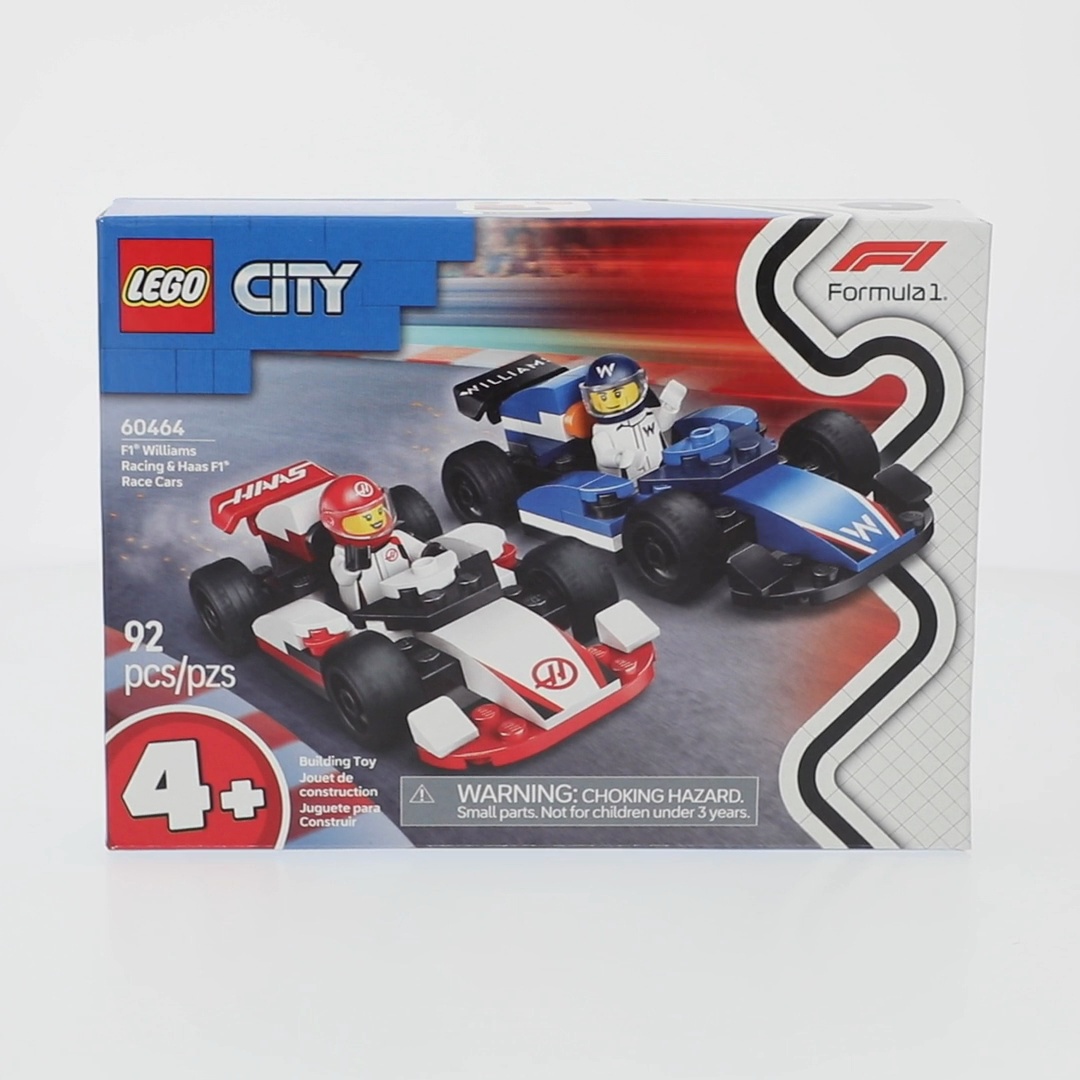 LEGO City F1 Race Car Building Toy Set, 60464, For Kids 4+