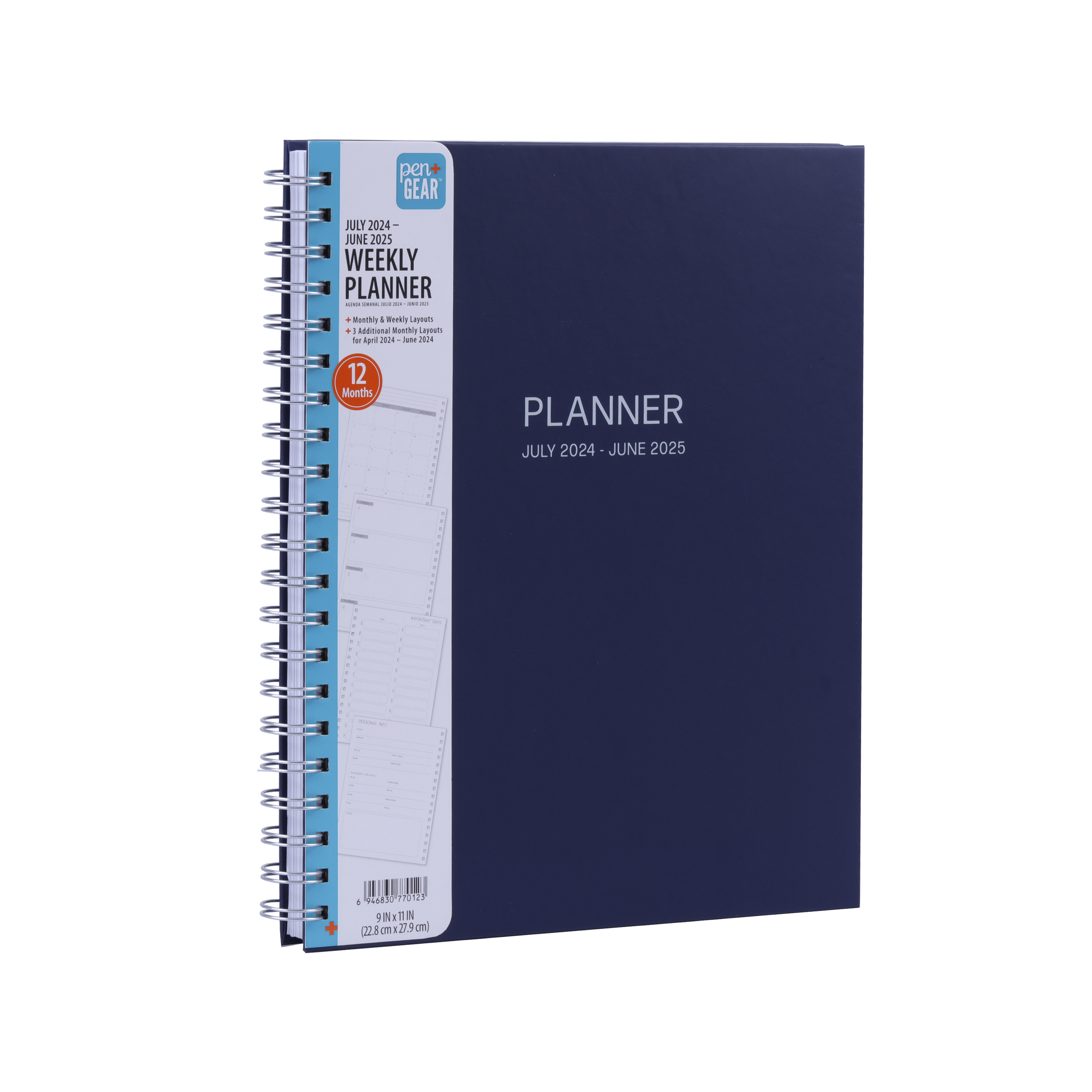 Pen+Gear Weekly Planner, 9