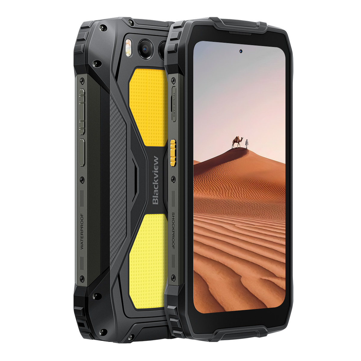 thumbnail video image 2 of Blackview Unlocked Rugged Phone with Camping Light, 15000mAh 18GB+256GB 50MP+32MP+20MP Night Vision Camera, 6.67" Android 14 Rugged Smartphone, Glove Mode/NFC/Fingerprint, 2 of 12