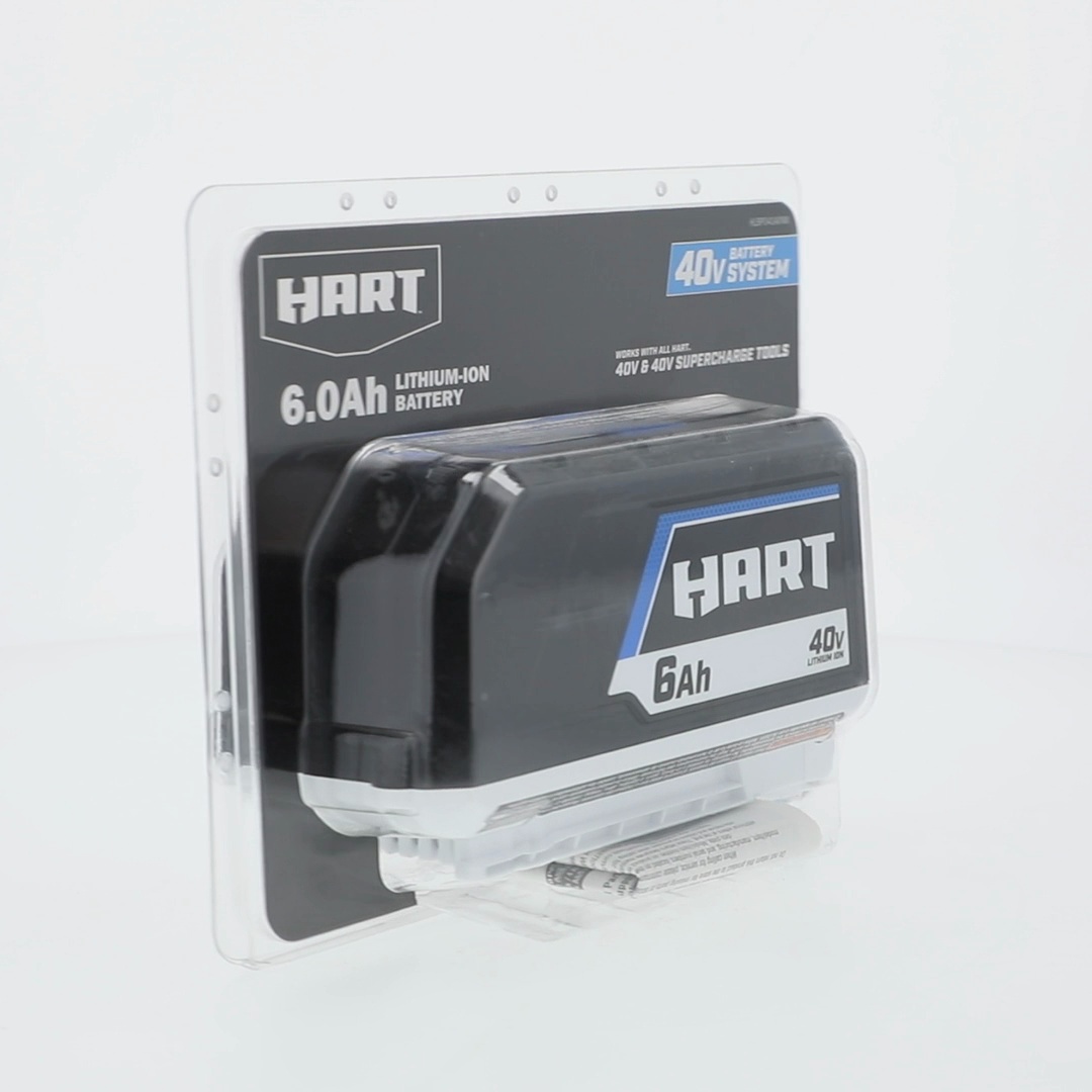 HART 40V 6.0Ah Lithium-Ion Cordless Battery (Charger Not Included