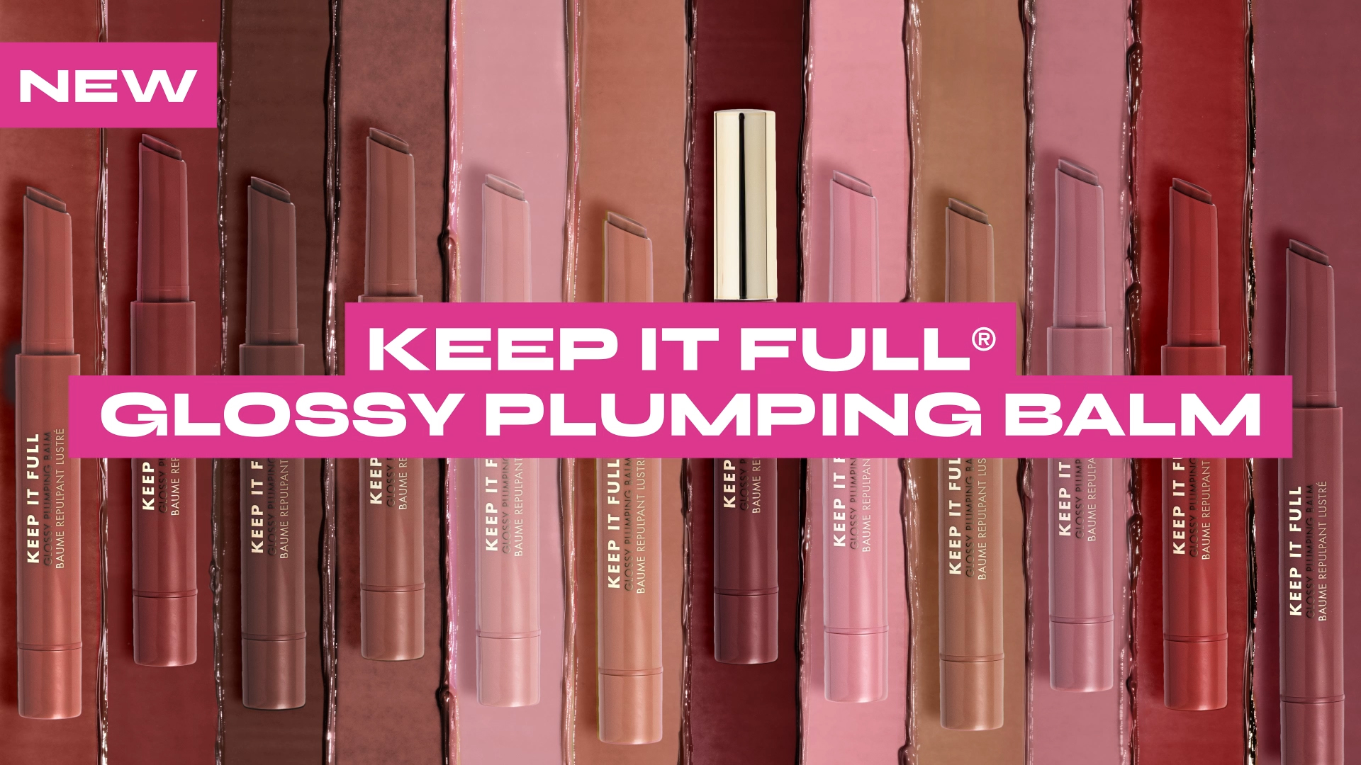 thumbnail video image 2 of Milani Keep It Full Glossy Lip Plumping Balm, Chili, 0.07 oz, 2 of 16