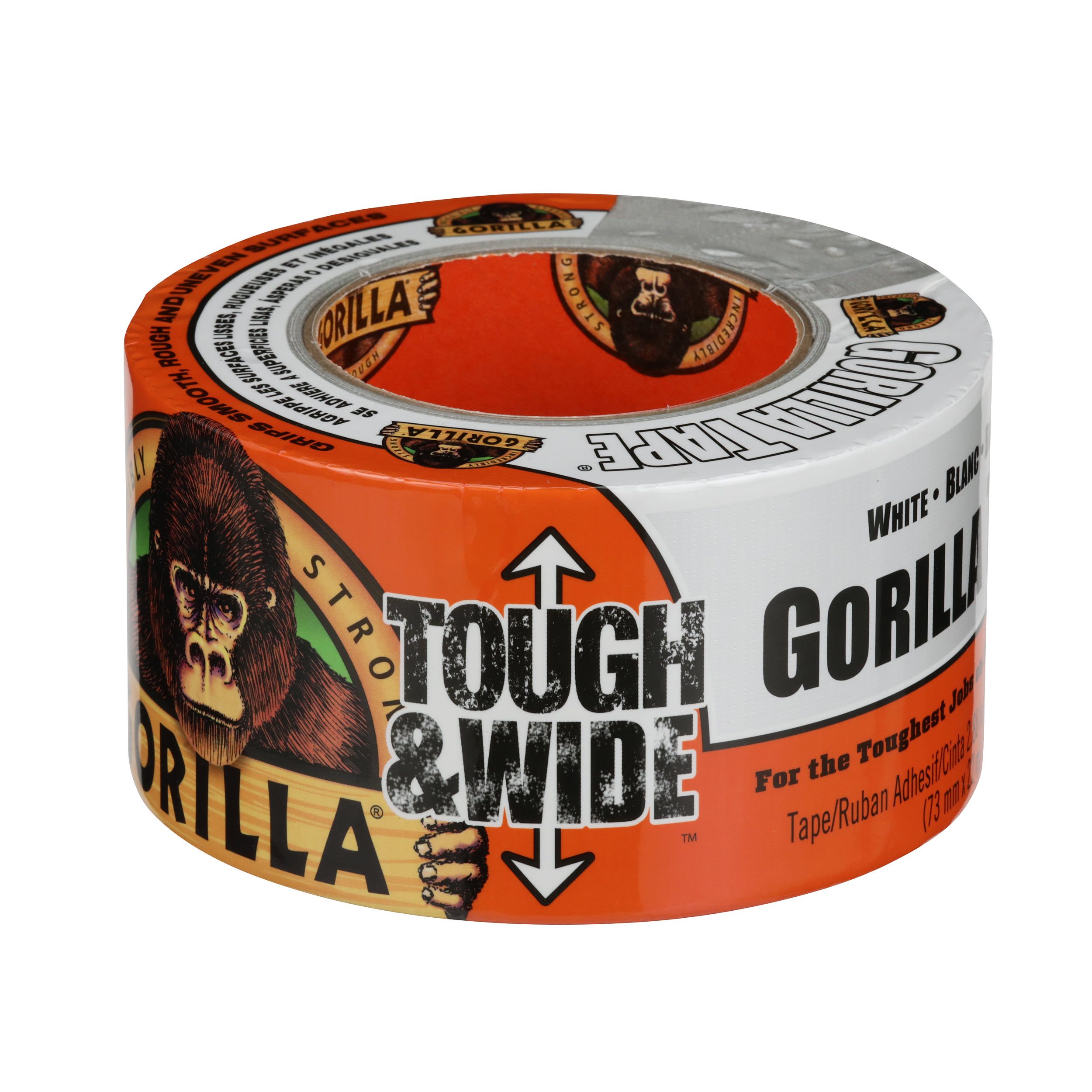 Gorilla Glue Double-Sided Tape, Gray Roll Assembled Product Weight 0.386 lb  