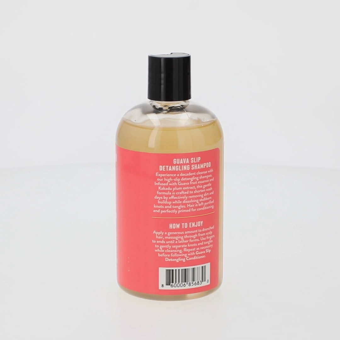 Camille Rose Guava Slip Detangling Hydrate & Cleanse Shampoo, 12oz
