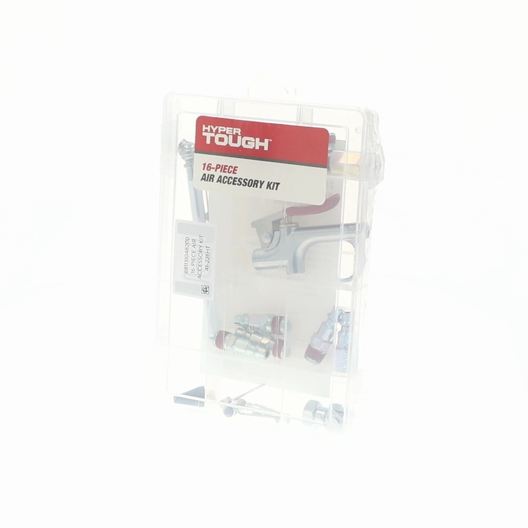 GROUP POWER（グループパワー）16セット Hyper Tough 16 Piece Air Accessory Kit with Brass Steel Components