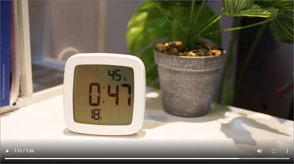 thumbnail video image 2 of BALDR Digital Shower Clock with Timer - Waterproof Shower Timer for Kids & Adults - Perfect Bathroom Clock That Displays Time & Temperature - Battery Operated Digital Clock & Waterproof Timer (Black), 2 of 6