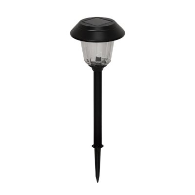 neighborhood PALO SANT 新品未使用 Member's Mark Matte Black LED Solar Path Lights, 4-pack