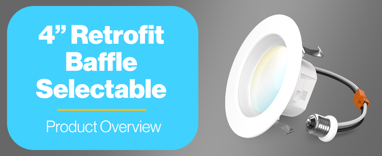 thumbnail video image 2 of Sunco 6 Pack 4 Inch LED Recessed Lights, Slim Canless Ceiling Lighting, 650 LM, 10W (60W Equivalent), 6000K Daylight Deluxe, Dimmable, Wafer Thin, Ultra Thin with Junction Box ETL, 2 of 8