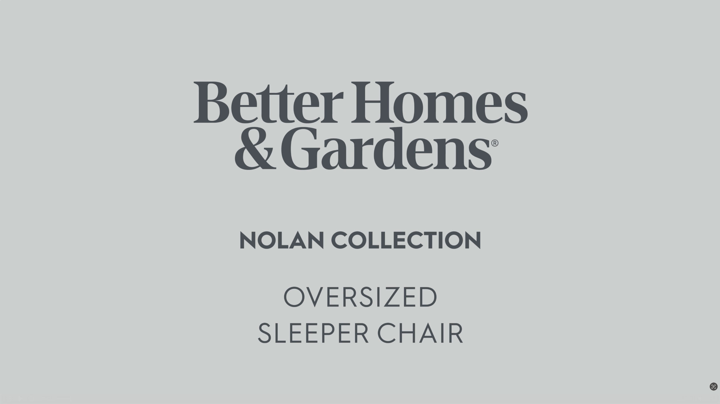 thumbnail video image 2 of Better Homes & Gardens Nolan Pull Out Sleeper Accent Chair, Wheat, 2 of 17