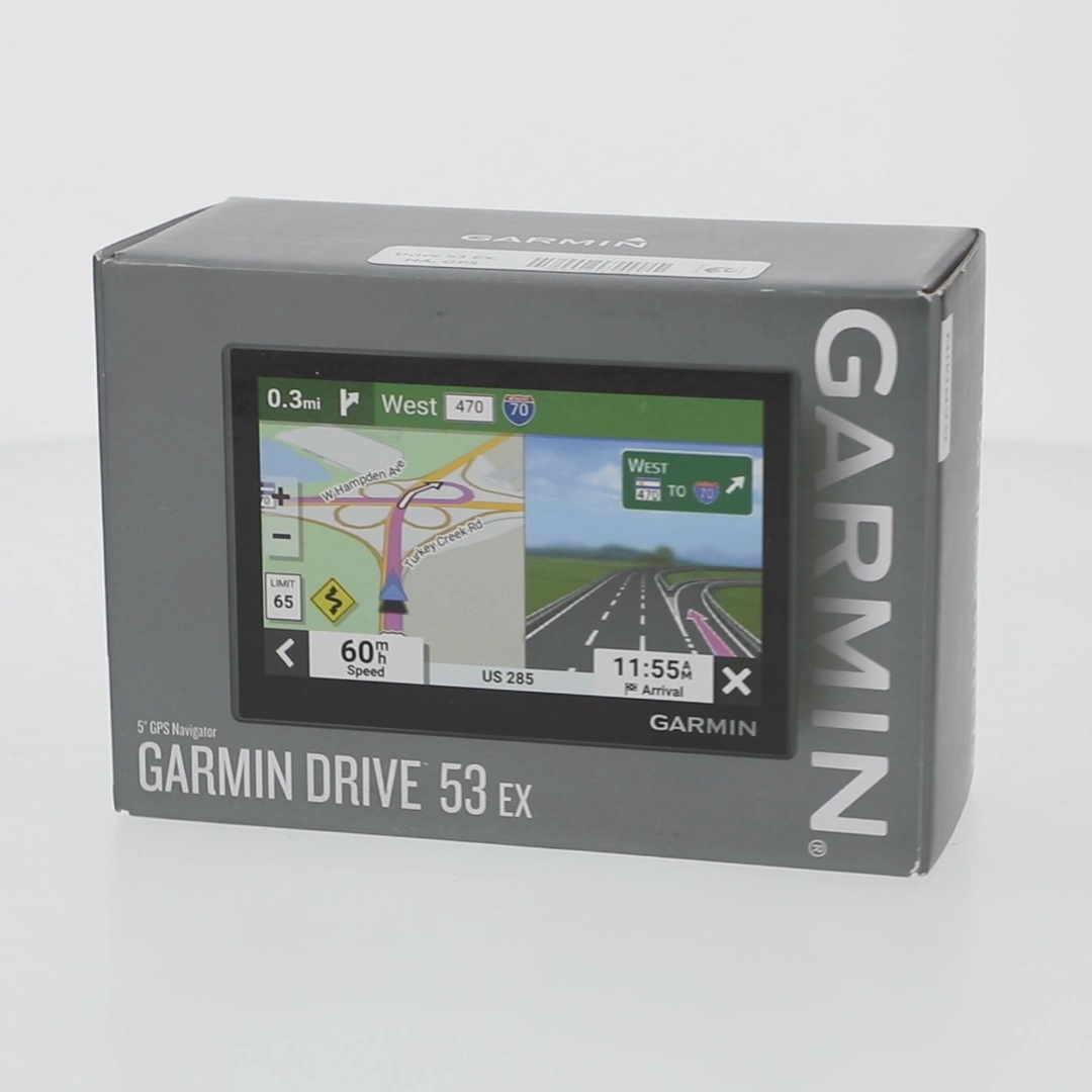 Garmin Drive 53 EX Car Navigation GPS with High-Resolution