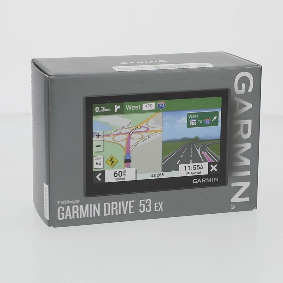 Garmin Drive 53 EX Car Navigation GPS with High-Resolution