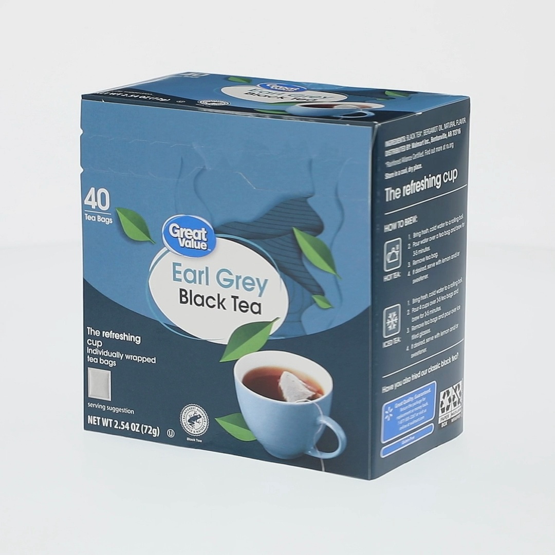 Equal Exchange Organic Earl Grey Black Tea - 6 Boxes Of 20 Tea Bags