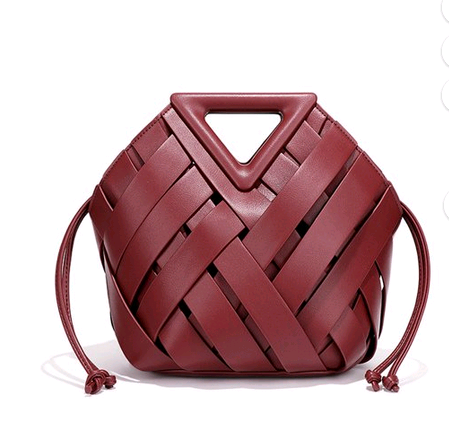thumbnail video image 2 of PRIYAL Vegan Leather Clutch Purses for Women Woven Small Crossbody Shoulder Bag Cute Top Handle Handbags Satchels, 2 of 7
