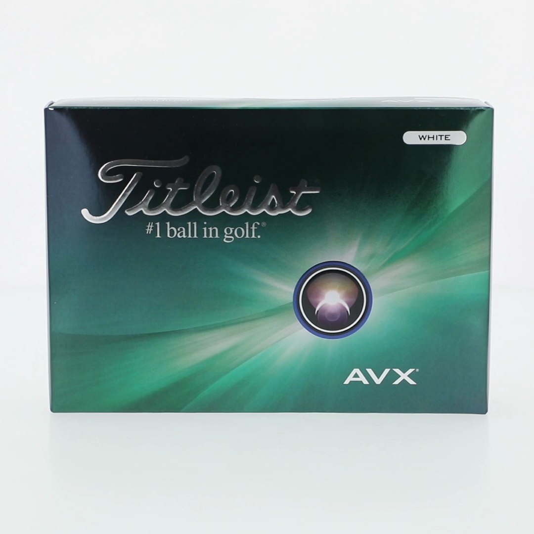 Free Shipping! Titleist Golf Ball 2024 AVX White Low Spin Soft