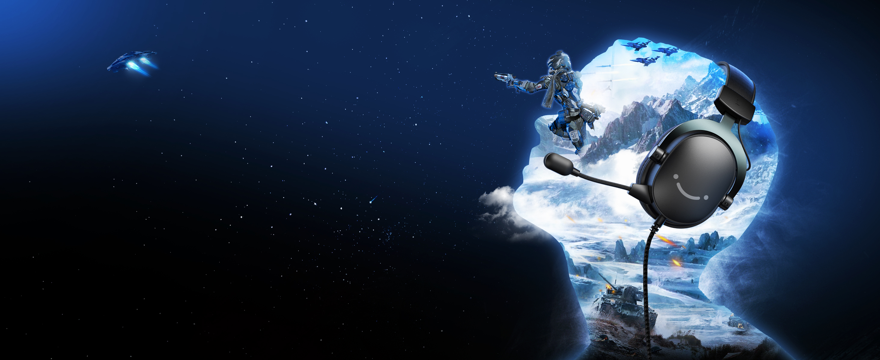 thumbnail video image 2 of FIFINE H9 Gaming Headset with Microphone for Xbox, PS5/PS4, Switch, Phone, USB/3.5mm Wired PC Headphones with 7.1 Surround Sound & Noise Cancelling, 2 of 9