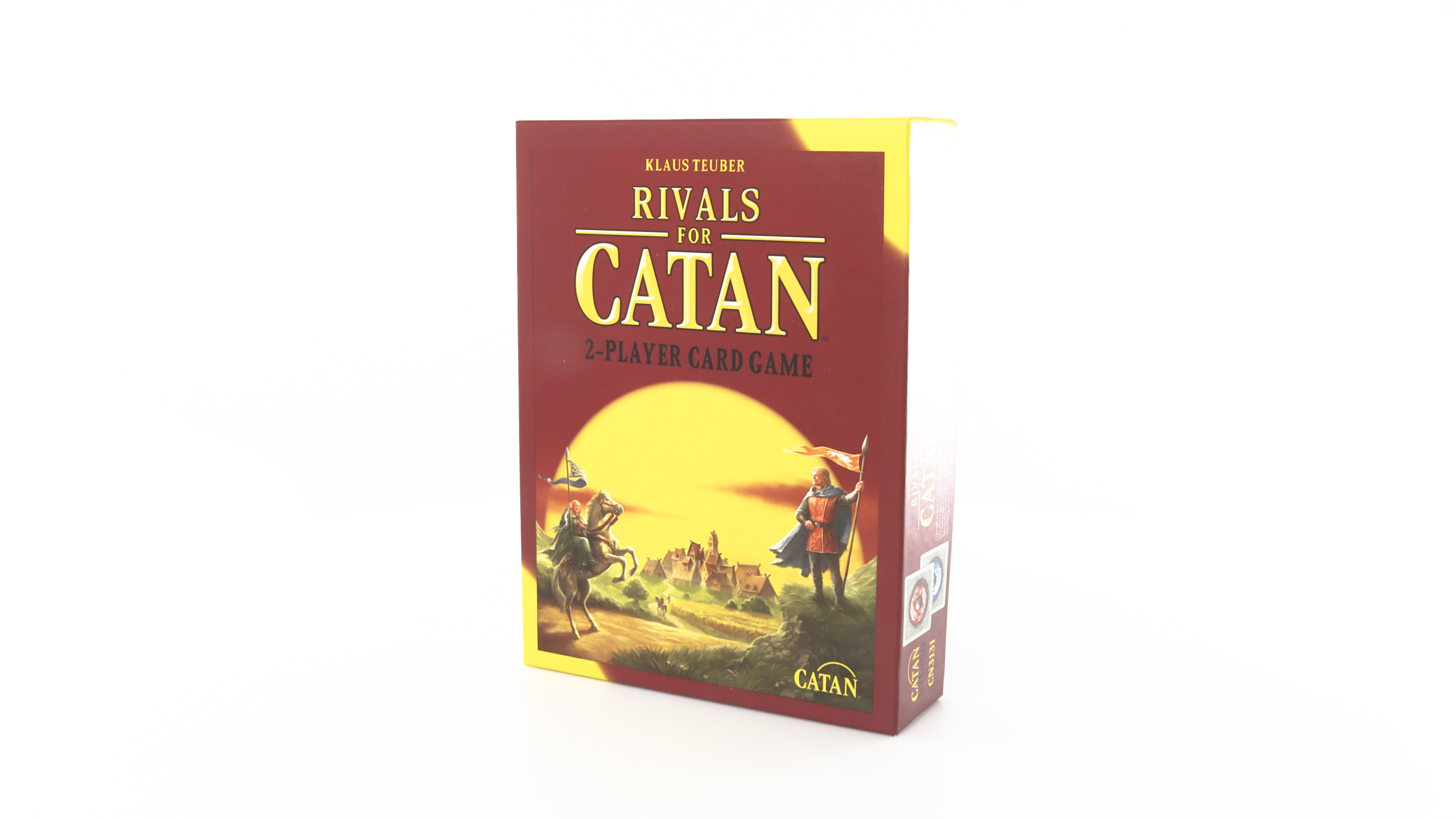  Rivals for CATAN Card Game DELUXE EDITION, Civilization  Building Strategy Game, Family Game for Adults and Kids, Ages 10+, 2  Players, Average Playtime 45-60 Minutes