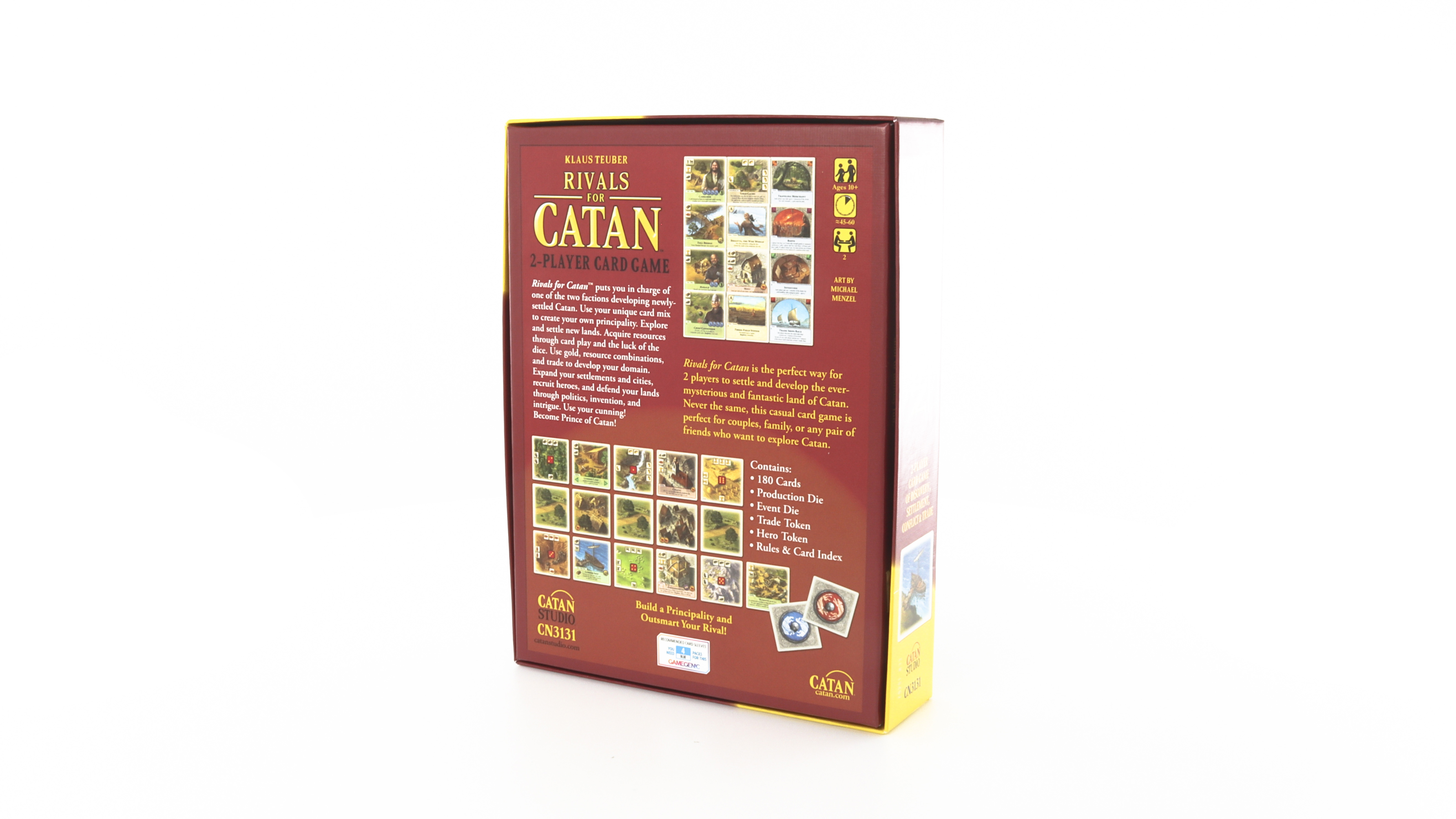  Rivals for CATAN Card Game DELUXE EDITION, Civilization  Building Strategy Game, Family Game for Adults and Kids, Ages 10+, 2  Players, Average Playtime 45-60 Minutes