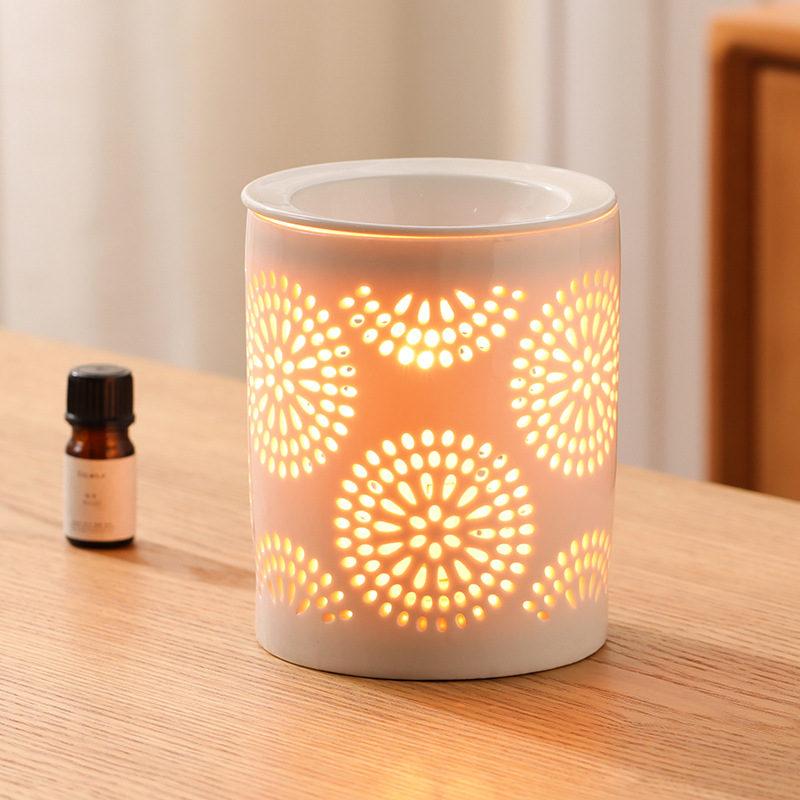 thumbnail video image 2 of MEHOOM Electric Wax Melt Warmer - 4 Light Modes, Timer, Auto Off, Wax Melt & Oil Burner with 2 Bulbs, 2 of 8