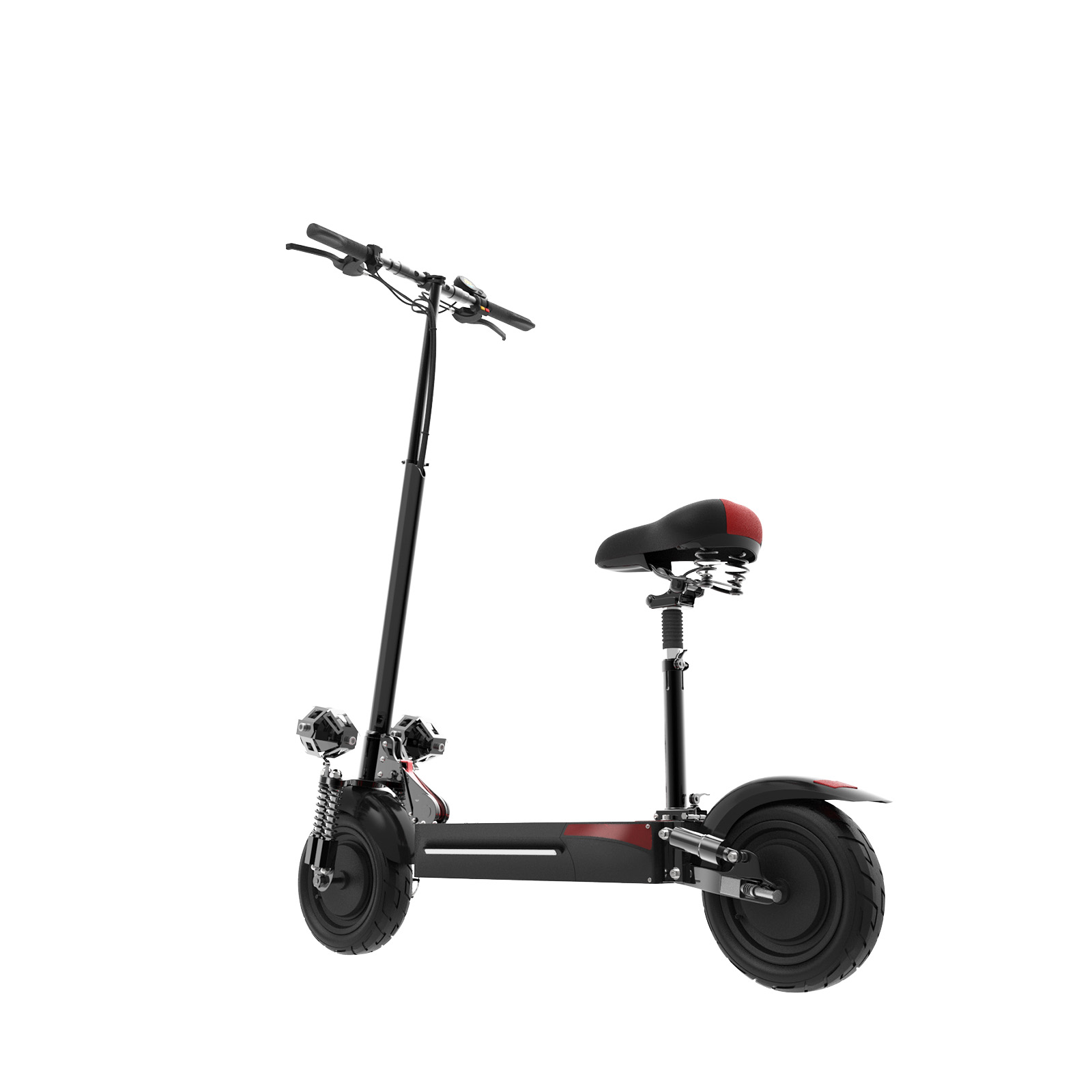 イイダ JUEXING Adult Electric Scooter with Seat, Dual Motors 2600W