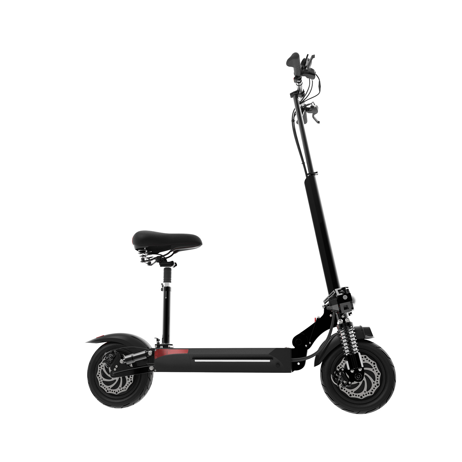 JUEXING Adult Electric Scooter with Seat, Dual Motors 2600W