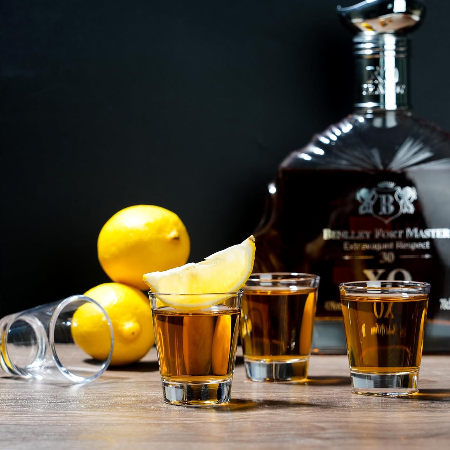 thumbnail video image 2 of 1.5 oz Shot Glasses Sets with Heavy Base, Clear Shot Glass (10 Pack), 2 of 4