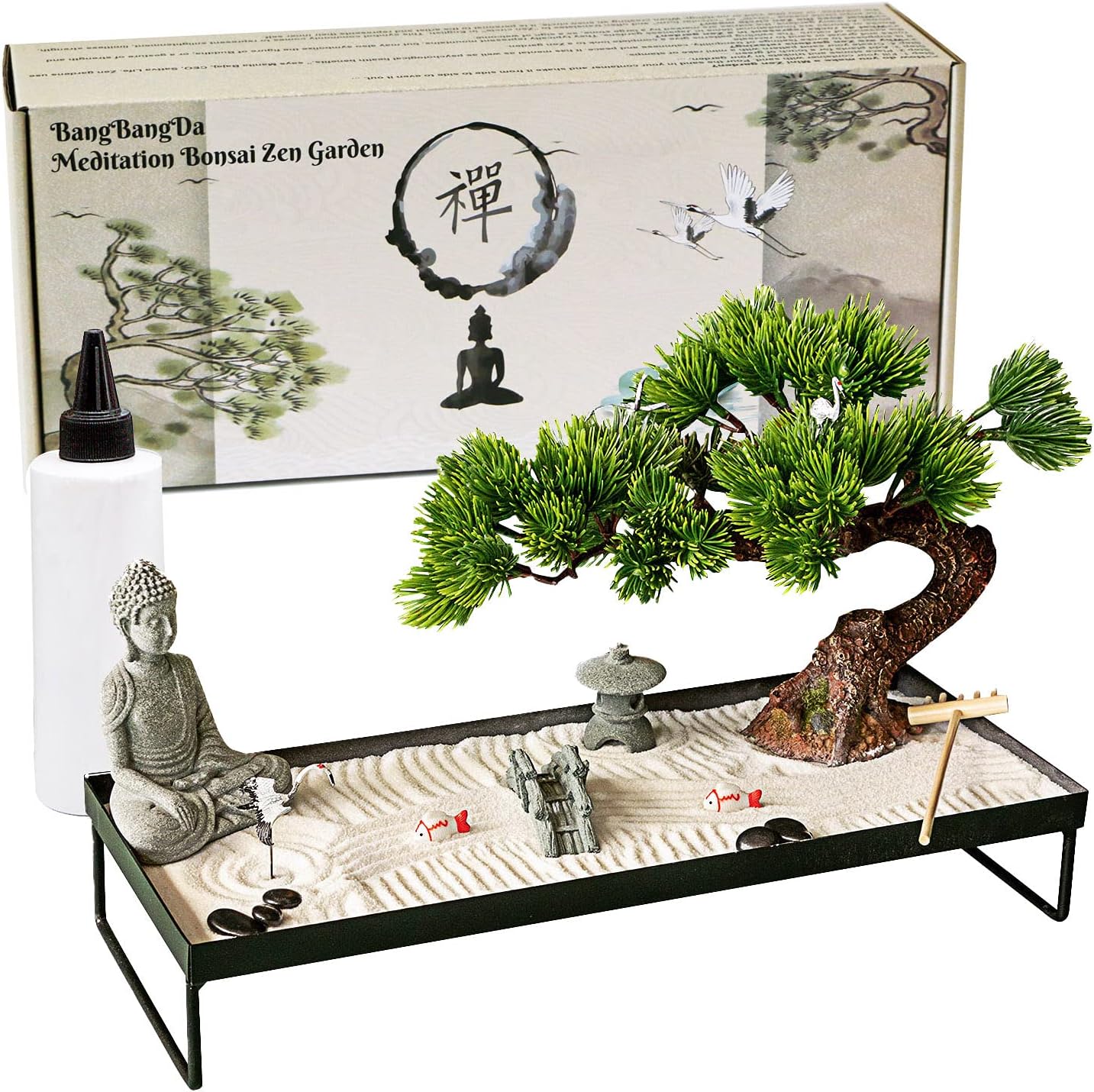 Meditation Decoration Japanese Zen Garden Home Office Bonsai Zen