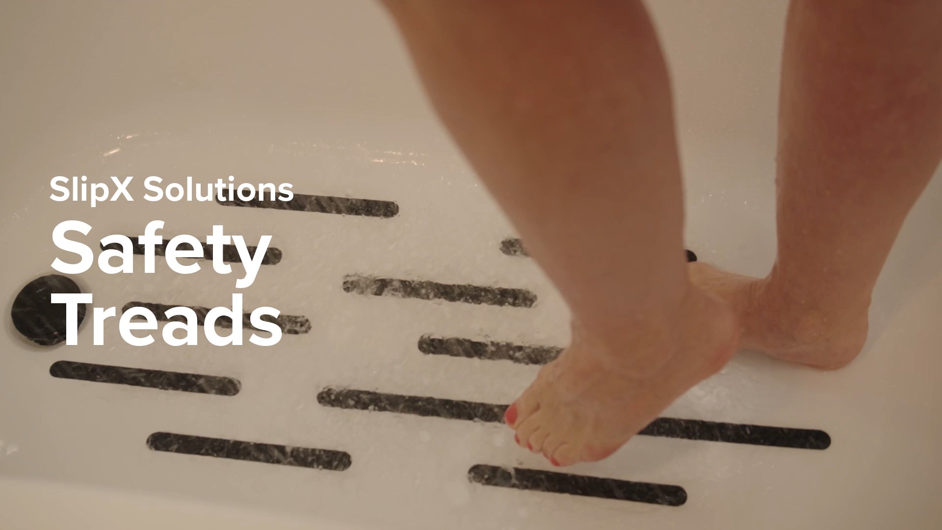 thumbnail video image 2 of SlipX Solutions Adhesive 7.5" Safety Treads, 12 CT, 2 of 8