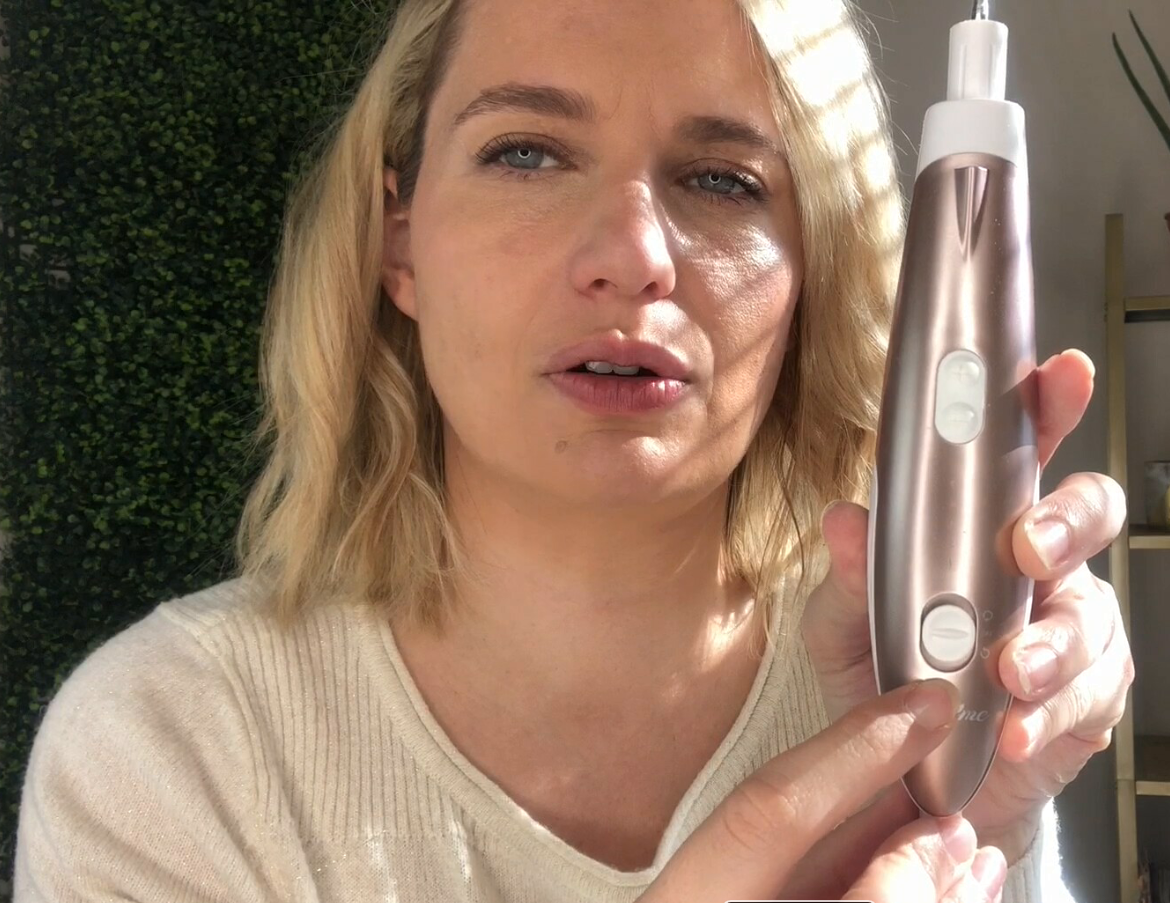 thumbnail video image 2 of Professional Manicure & Pedicure Set by Care Me-Corded Electric Nail Care Tools with 7 Attachments for Natural or Acrylic Fingernails or Toenails, 2 of 8