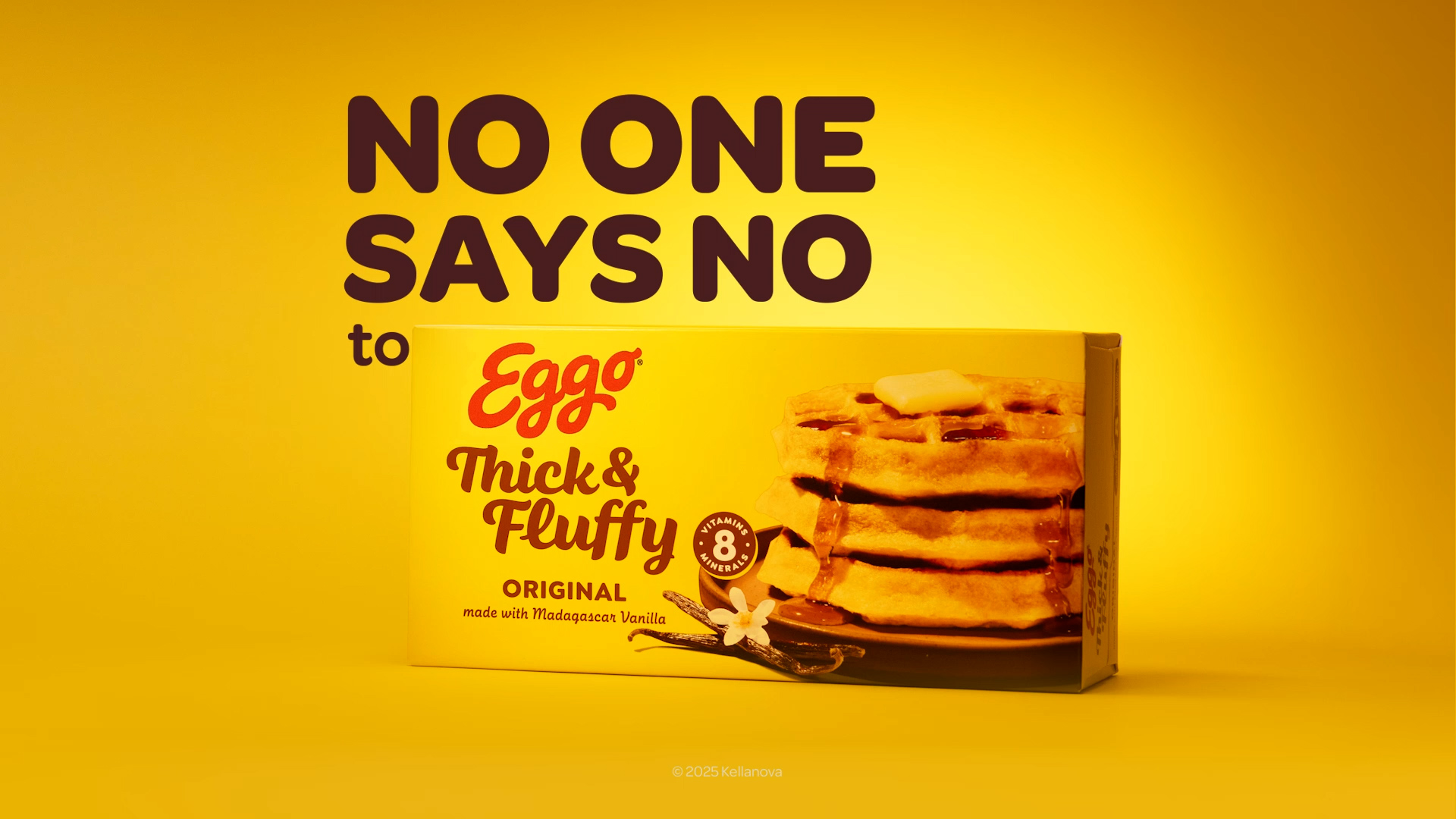 thumbnail video image 2 of Eggo Thick and Fluffy Original Waffles, Frozen Breakfast, 23.2 oz, 12 Count, 2 of 10