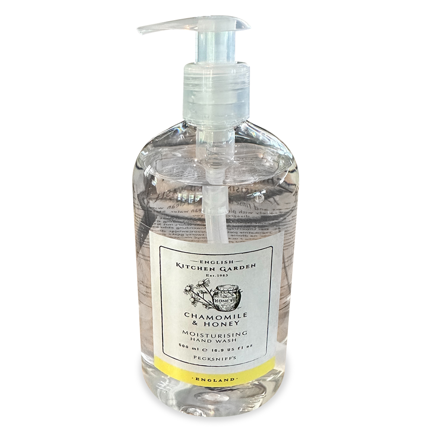thumbnail video image 2 of Pecksniff's Classic Chamomile & Honey Scented Moisturizing Hand Wash | 500ml, 16.9 Fl oz, 2 of 6